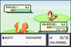Pok&eacute;mon Vert Feuille & Rouge Feu