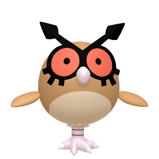N°0163 - Hoothoot