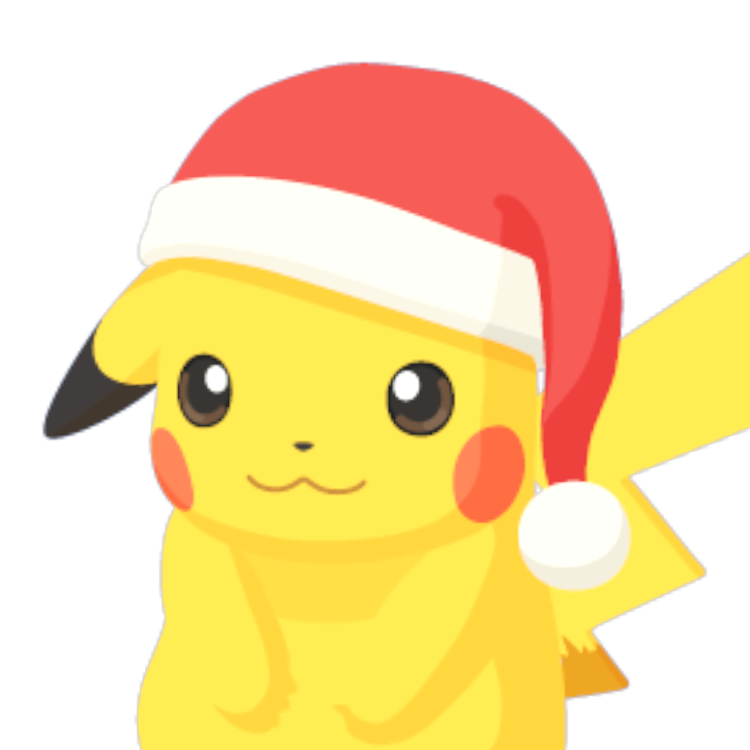 Pikachu (Fêtes) Pikachu (Holiday) ピカチュウ(ホリデー)