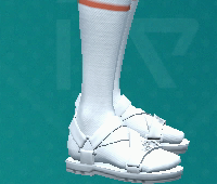 Sandales de sport Blanc