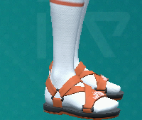 Sandales de sport Orange
