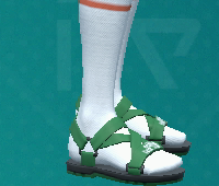 Sandales de sport Vert