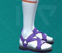 Sandales de sport Violet