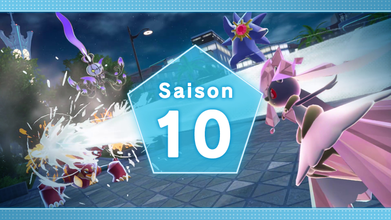 legendes pok&eacute;mon : z-a combats class&eacute;s saison 10