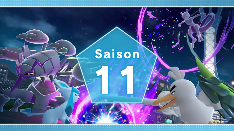 legendes pok&eacute;mon : z-a combats class&eacute;s saison 11