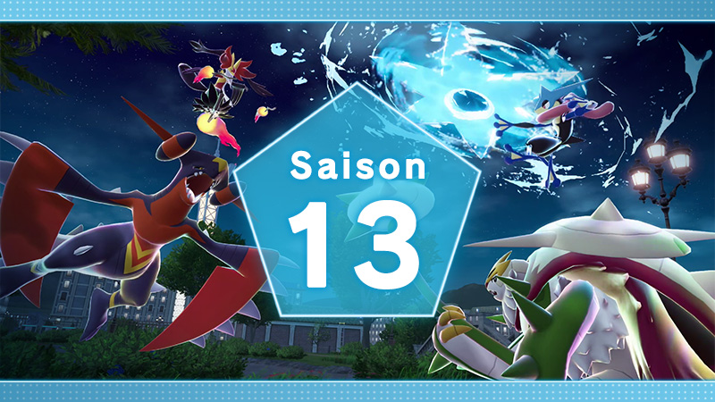 legendes pok&eacute;mon : z-a combats class&eacute;s saison 13
