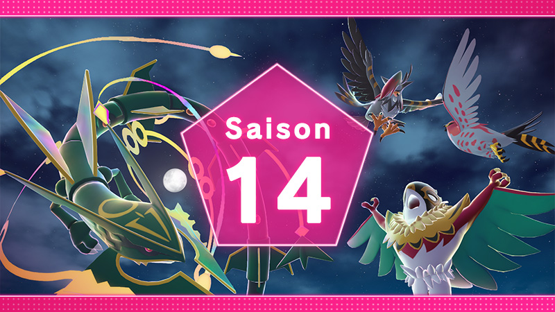 legendes pok&eacute;mon : z-a combats class&eacute;s saison 14