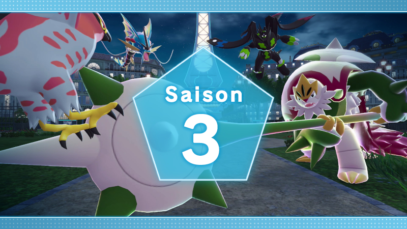 legendes pokémon : z-a combats classés saison 3