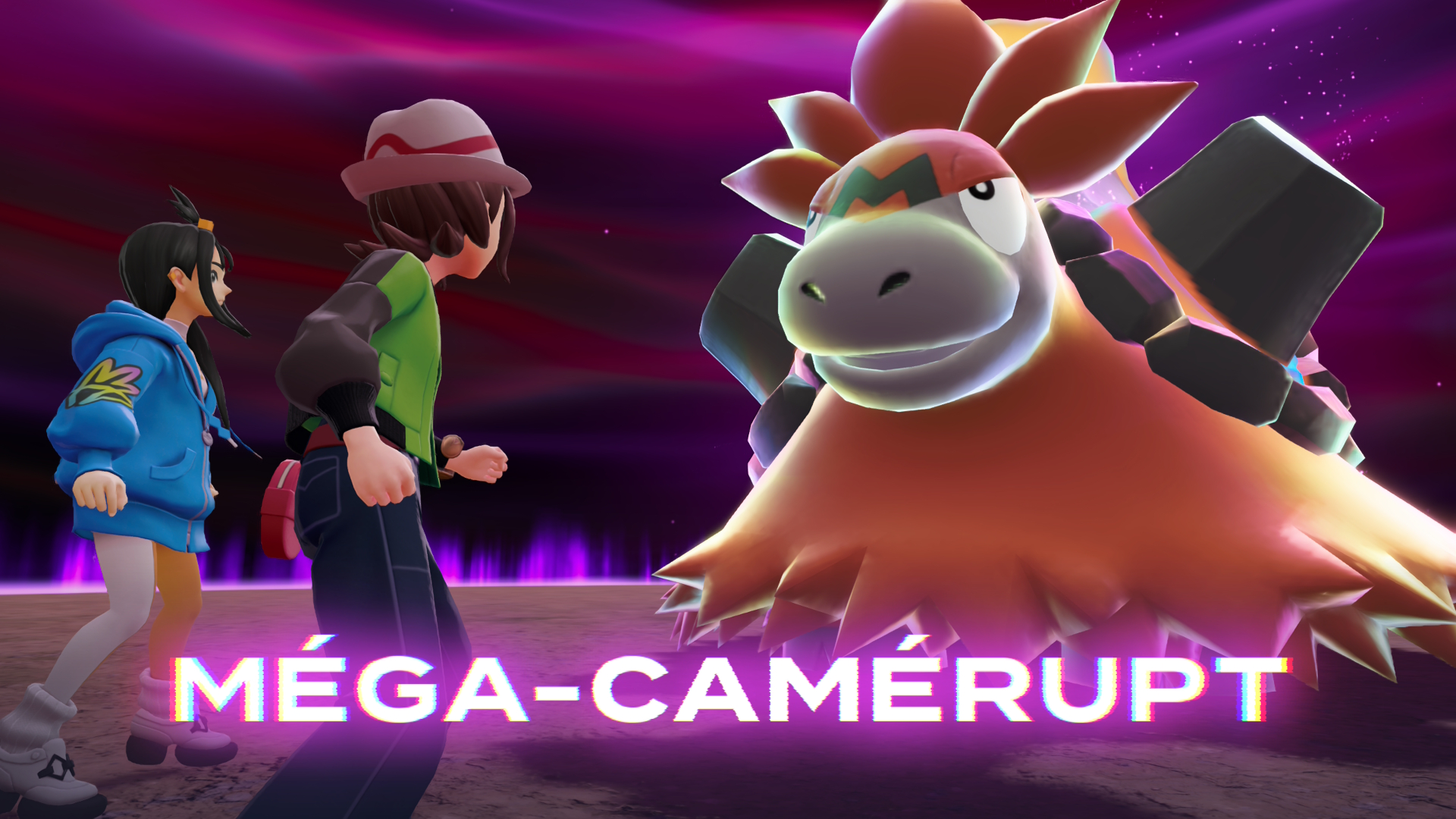 Méga-Camérupt Méga-Ferox - Combat