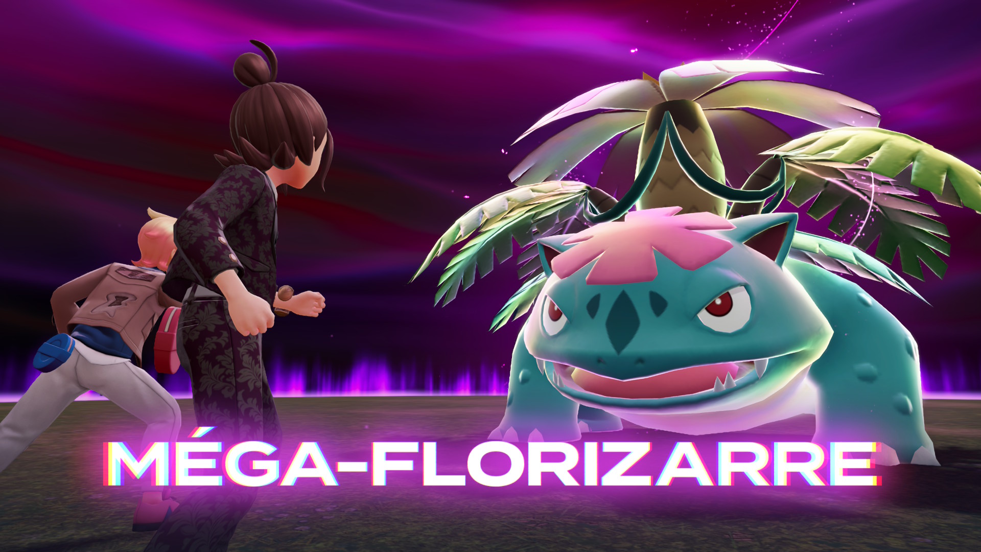 Méga-Florizarre Méga-Ferox - Combat