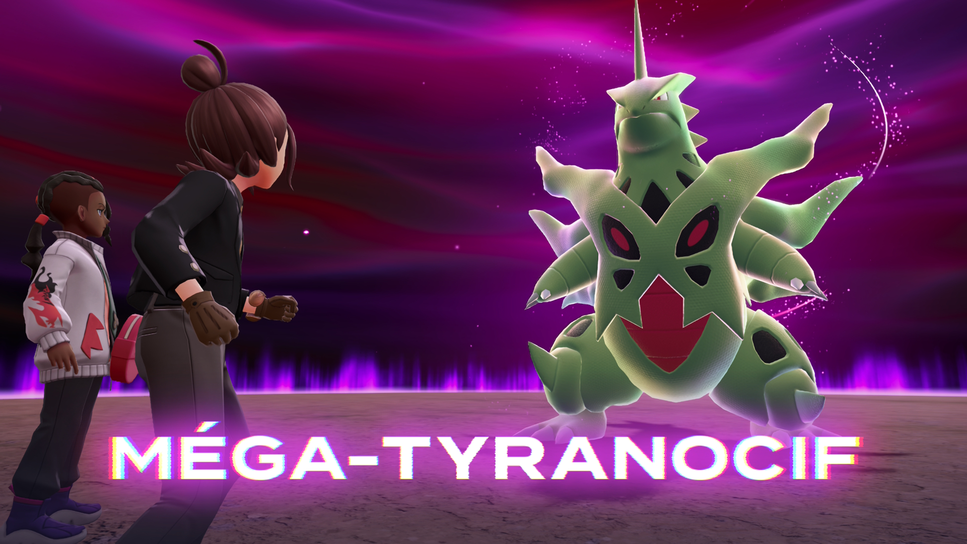 Méga-Tyranocif Méga-Ferox - Combat