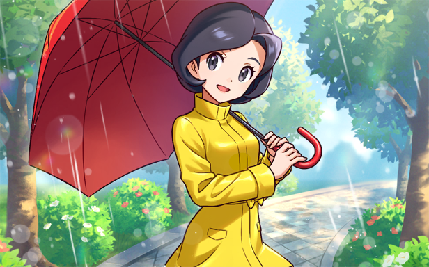 Pok&eacute;mon Pocket - Aura Palpitante - Fille au Parapluie