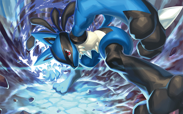 Pokémon Pocket - Booster de Luxe ex - Lucario