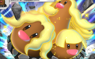 Pokémon Pocket - Booster de Luxe ex - Triopikeur d'Alola