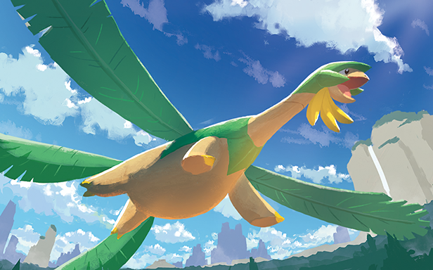 Pokémon Pocket - La Clairière d'Évoli - Tropius