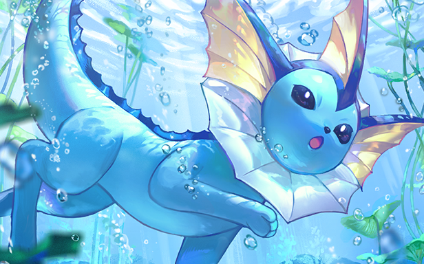 Pokémon Pocket - La Clairière d'Évoli - Aquali