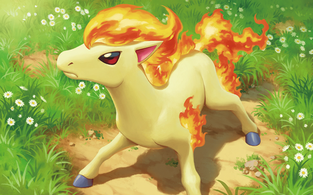 Pok&eacute;mon Pocket - M&eacute;ga-Rayonnement - Ponyta