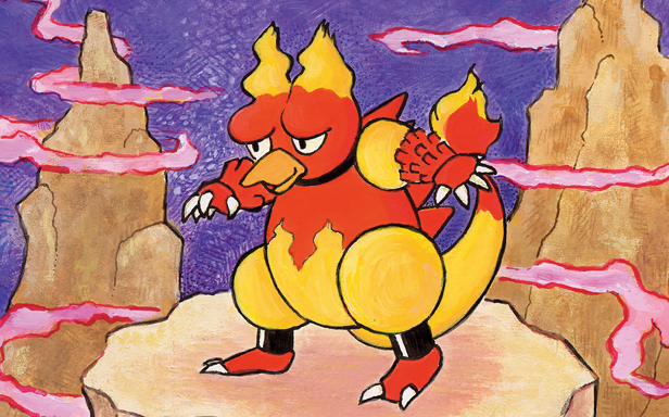 Pok&eacute;mon Pocket - M&eacute;ga-Rayonnement - Magmar