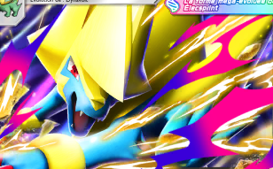 Pok&eacute;mon Pocket - M&eacute;ga-Rayonnement - M&eacute;ga-&Eacute;lecsprint