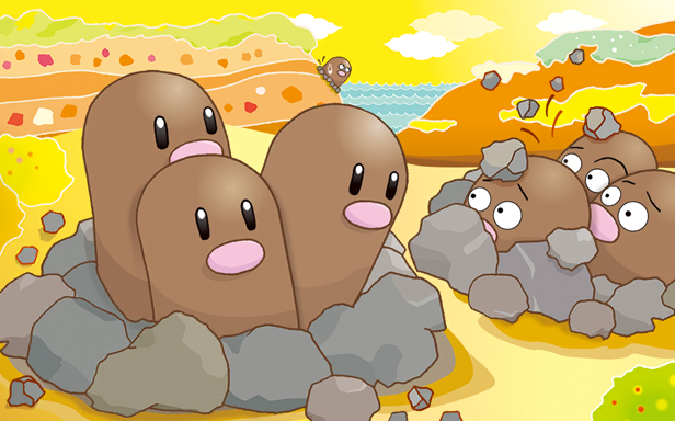 Pok&eacute;mon Pocket - M&eacute;ga-Rayonnement - Triopikeur