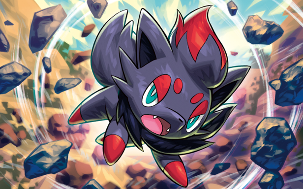 Pok&eacute;mon Pocket - M&eacute;ga-Rayonnement - Zorua