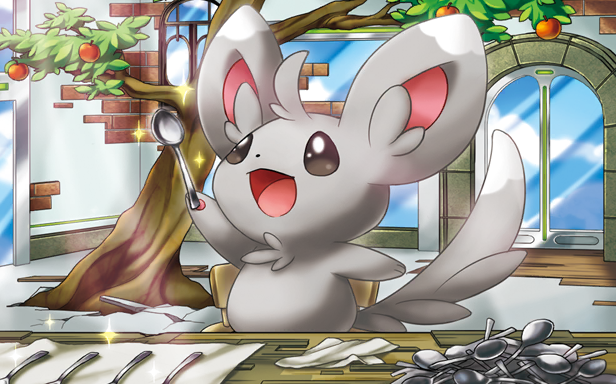 Pok&eacute;mon Pocket - M&eacute;ga-Rayonnement - Chinchidou