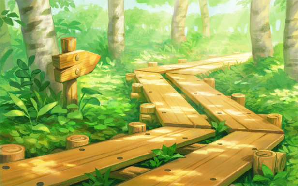 Pok&eacute;mon Pocket - M&eacute;ga-Rayonnement - Chemin de Randonn&eacute;e