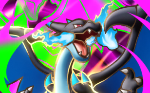 Pok&eacute;mon Pocket - M&eacute;ga-Rayonnement - M&eacute;ga-Dracaufeu X