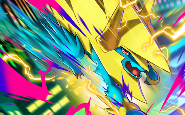 Pok&eacute;mon Pocket - M&eacute;ga-Rayonnement - M&eacute;ga-&Eacute;lecsprint