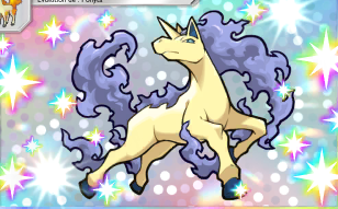 Pok&eacute;mon Pocket - M&eacute;ga-Rayonnement - Galopa