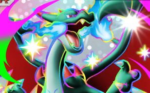 Pok&eacute;mon Pocket - M&eacute;ga-Rayonnement - M&eacute;ga-Dracaufeu X