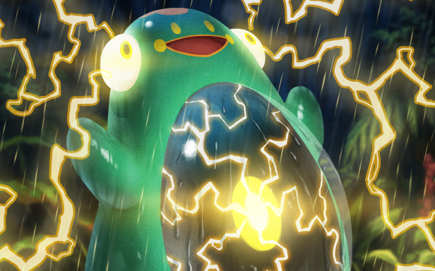 Pok&eacute;mon Pocket - Merveilles de Paldea - Ampibidou