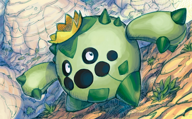 Pok&eacute;mon Pocket - Parade Oniriquee - Cacnea