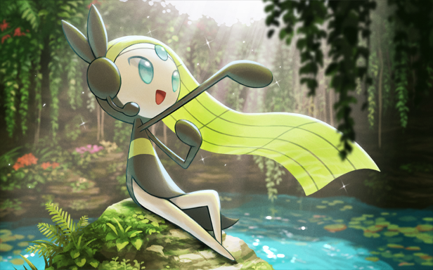 Pok&eacute;mon Pocket - Parade Oniriquee - Meloetta