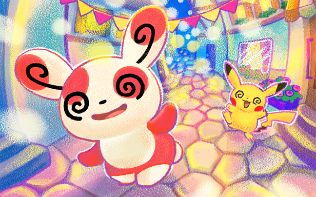 Pok&eacute;mon Pocket - Parade Oniriquee - Spinda