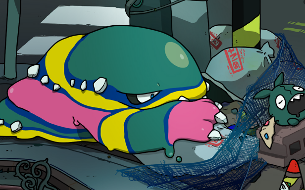 Pok&eacute;mon Pocket - Parade Oniriquee - Grotadmorv d'Alola