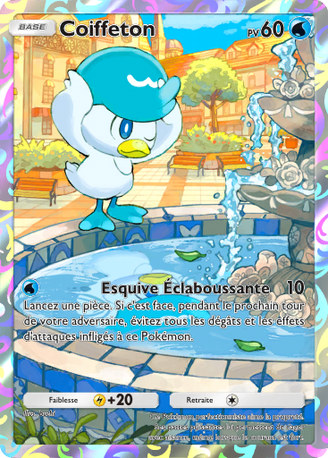 Carte Coiffeton Promo-B &mdash; 033/P-A