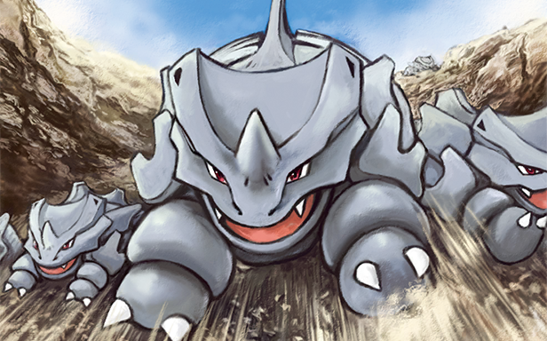 Pokémon Pocket - Puissance Génétique - Rhinocorne