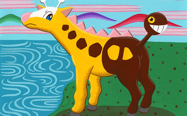 Pokémon Pocket - Sagesse entre Ciel et Mer - Girafarig