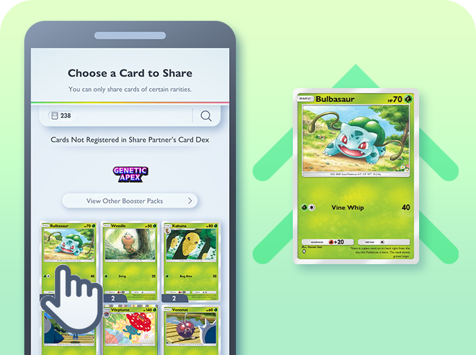 Pokémon Pocket Echange