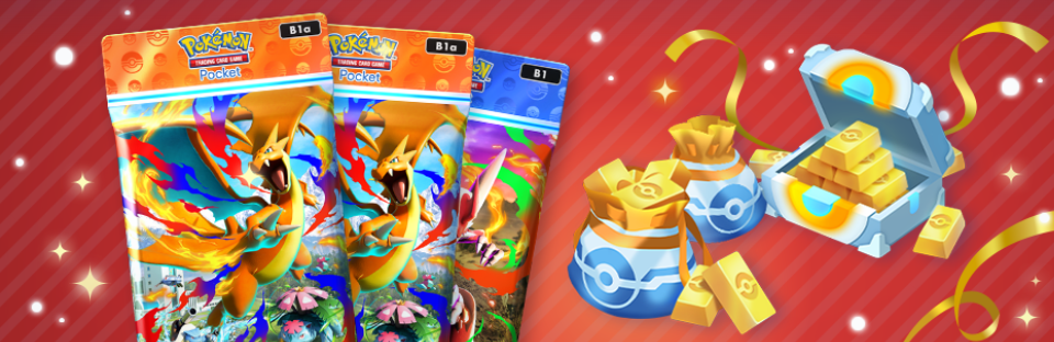 pok&eacute;mon pocket Missions &eacute;v&egrave;nement f&ecirc;tes