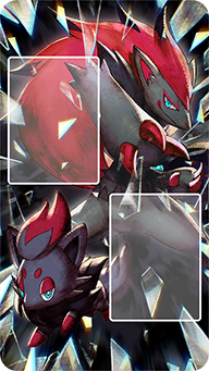 Arri&egrave;re-Plan - Zoroark & Zorua