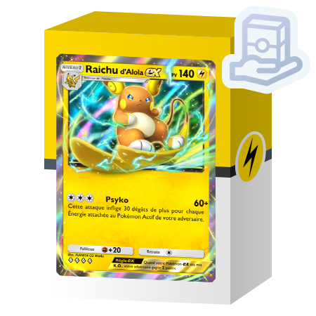 Deck Raichu d'Alola-ex (Gardiens Astraux)