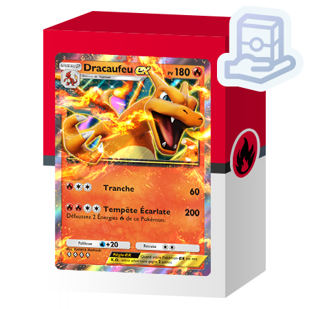 Deck Dracaufeu-ex & Sulfura-ex (Booster de Luxe ex)