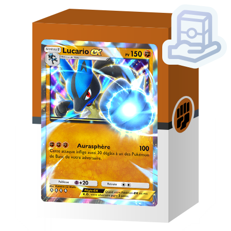 Deck Lucario-ex & Carchacrok-ex (Booster de Luxe ex)