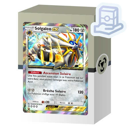 Deck Solgaleo-ex & Airmure-ex (Booster de Luxe ex)