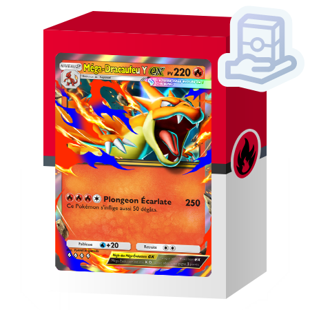 Deck M&eacute;ga-Dracaufeu Y-ex (Embrasement &Eacute;carlate)