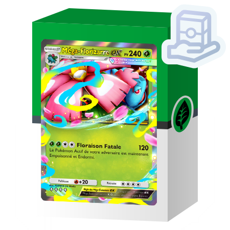 Deck M&eacute;ga-Florizarre-ex (Embrasement &Eacute;carlate)