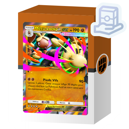 Deck M&eacute;ga-Lockpin-ex (Embrasement &Eacute;carlate)
