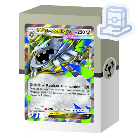 Deck M&eacute;ga-Steelix-ex (Embrasement &Eacute;carlate)